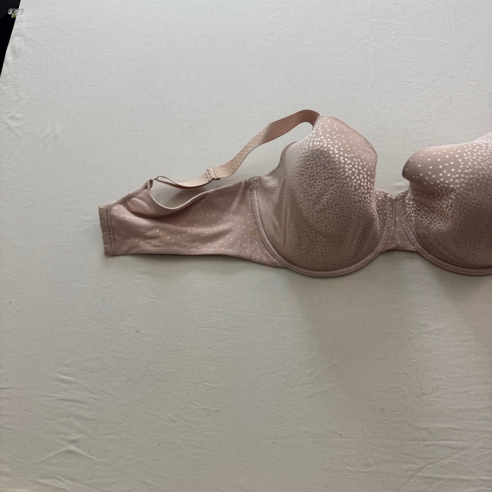 Wacoal Tan and White Women's Bra 40DDD - Picture 7 of 8
